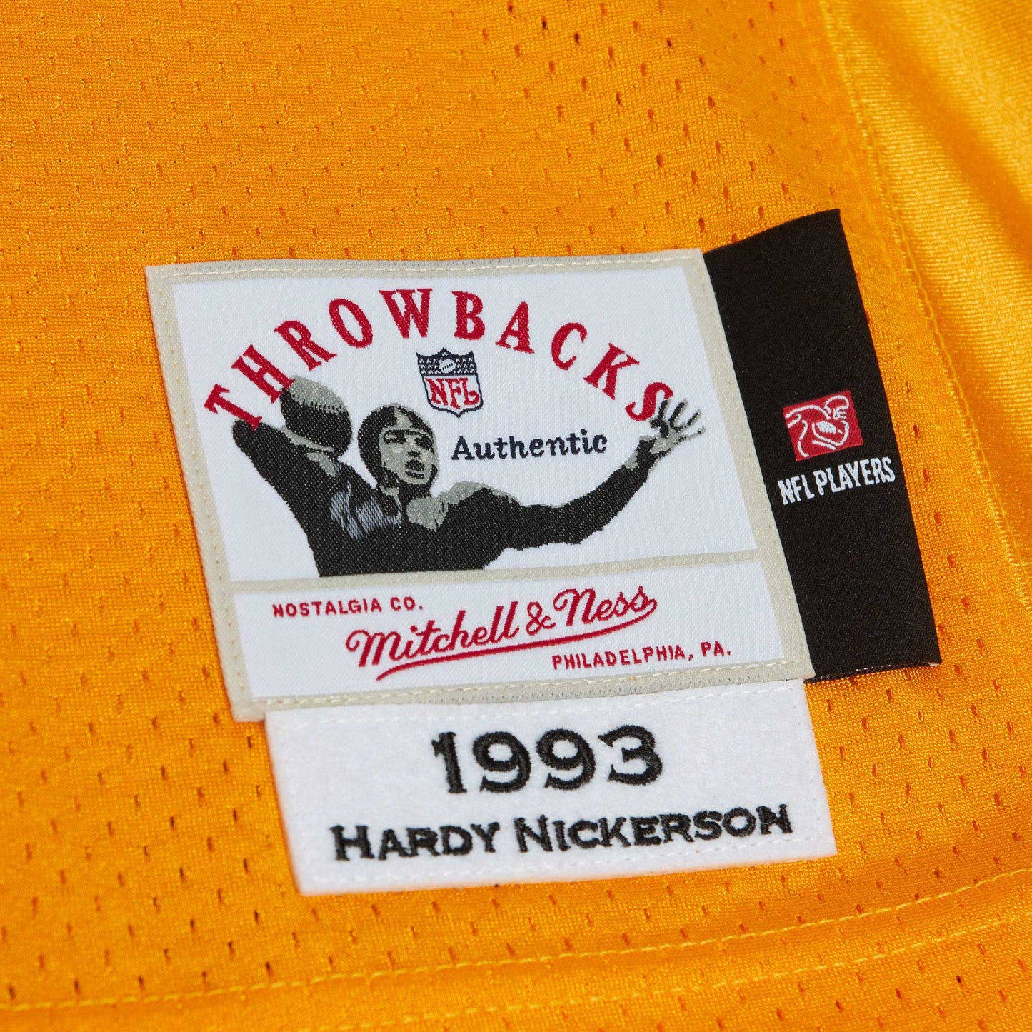 Tampa Bay Buccaneers 1993 Hardy Nickerson Mitchell & Ness Orange Throwback Retired Player Jersey JS4514