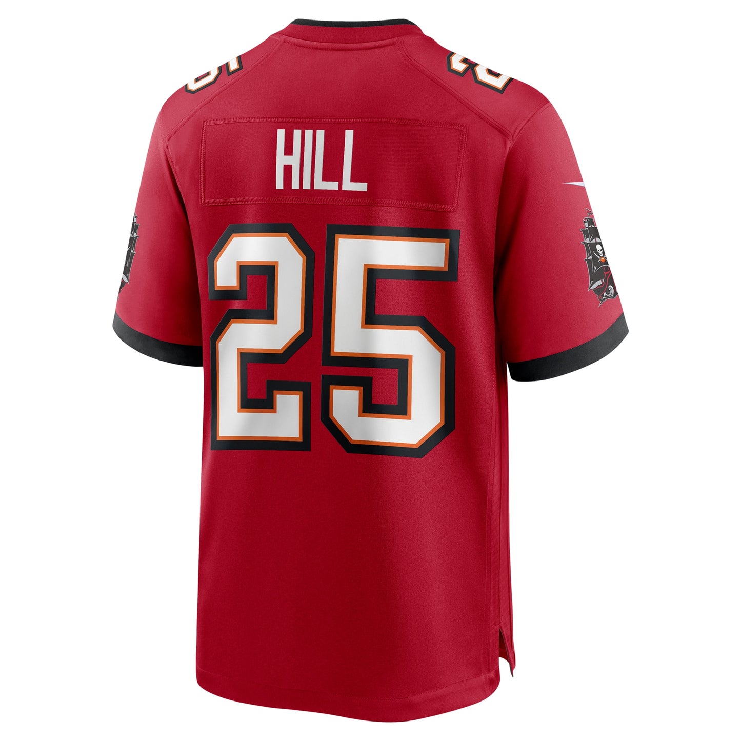 Tampa Bay Buccaneers Troy Hill Red Game Jersey JS9372