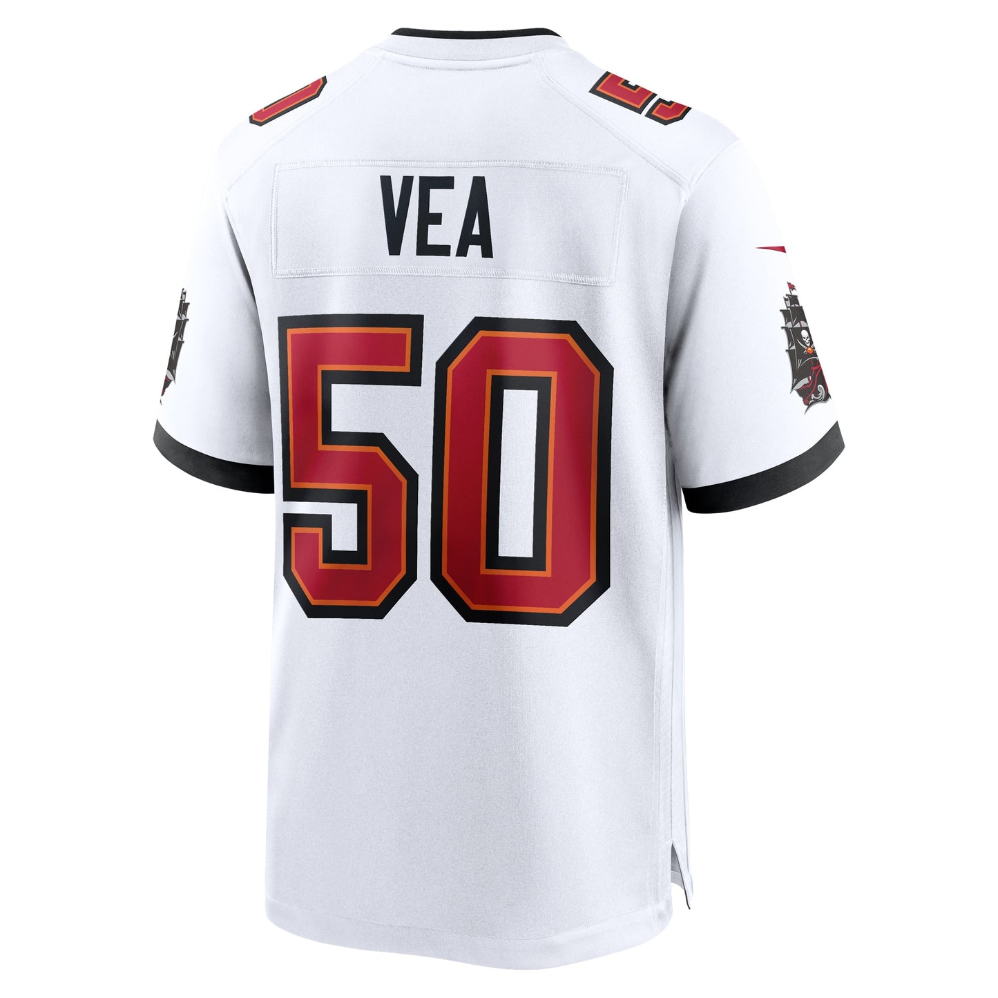 Tampa Bay Buccaneers Vita Vea White White Game Jersey JS2203