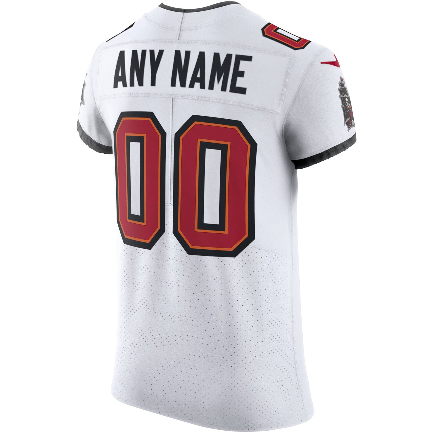 Tampa Bay Buccaneers White Vapor Elite Custom Jersey JS8525