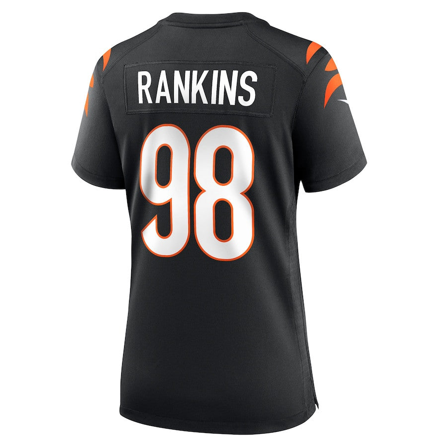 Sheldon Rankins 98 Cincinnati Bengals Game Jersey – Black JS9749