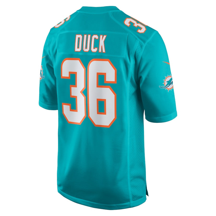 Storm Duck 36 Miami Dolphins Game Jersey – Aqua JS8733