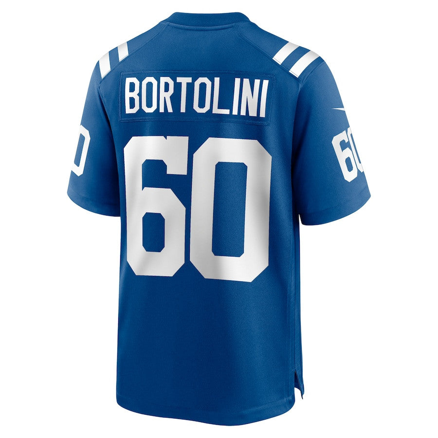 Tanor Bortolini 60 Indianapolis Colts Game Jersey – Royal JS4828