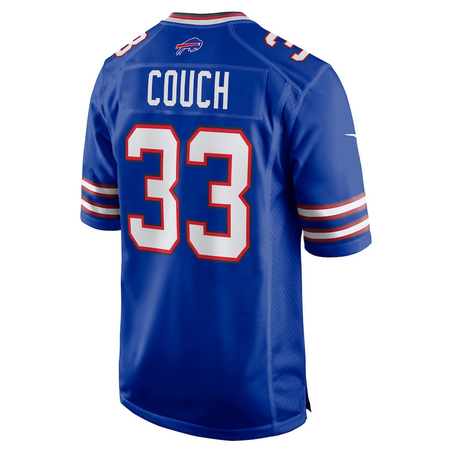 Te'Cory Couch 33 Buffalo Bills Game Jersey – Royal JS7061