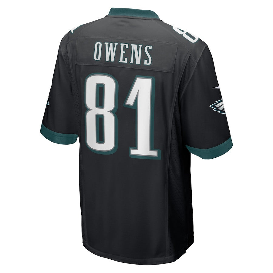 Terrell Owens 81 Philadelphia Eagles Retired Jersey – Black JS8238