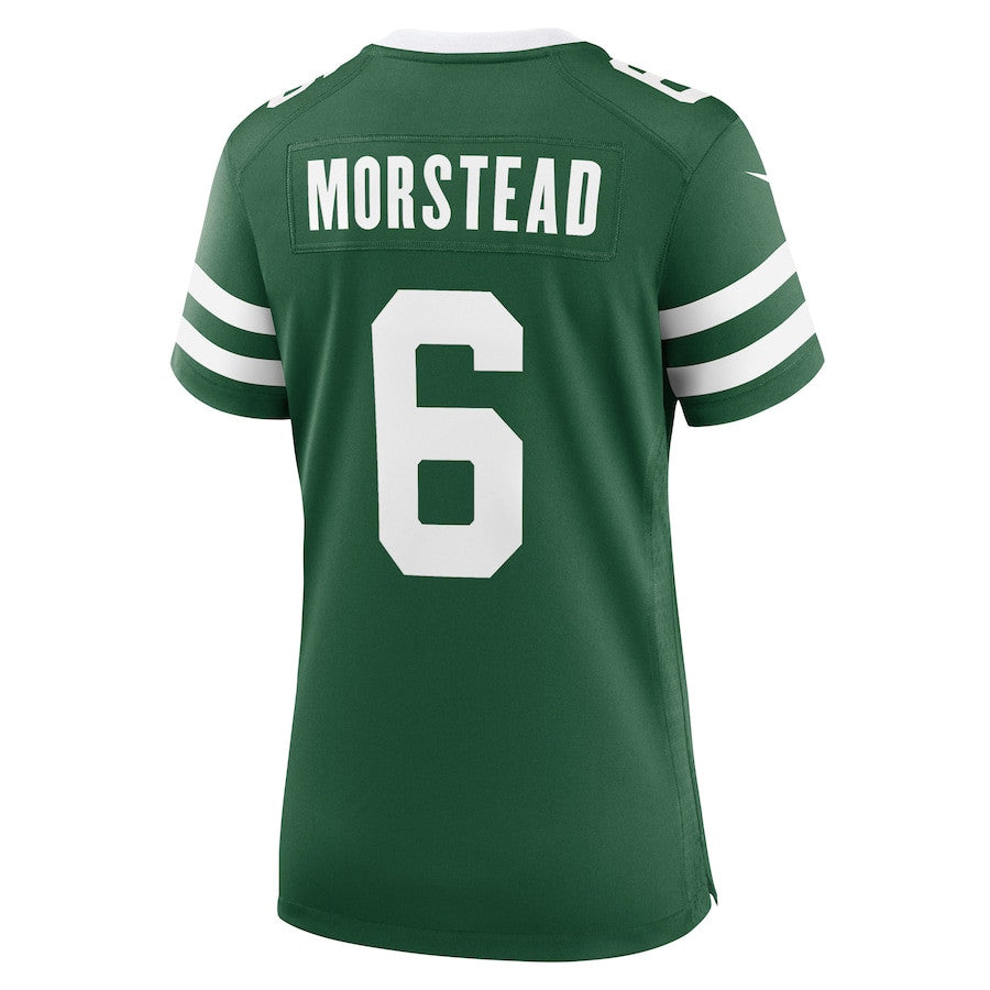 Thomas Morstead 6 New York Jets Team Game Jersey – Legacy Green JS8167