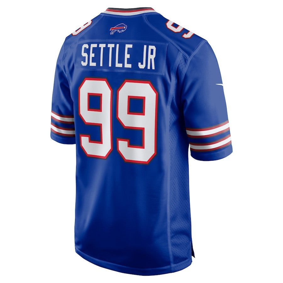 Tim Settle 99 Buffalo Bills Game Jersey – Royal JS5878