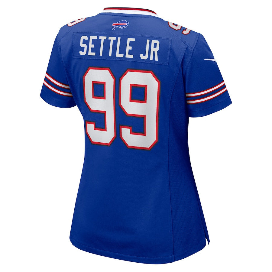 Tim Settle 99 Buffalo Bills Game Jersey – Royal JS9932