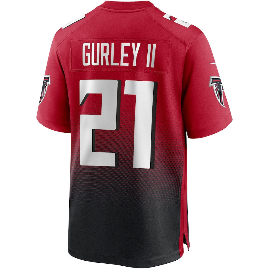 Todd Gurley II 21 Atlanta Falcons 2nd Alternate Game Jersey – Red JS1684