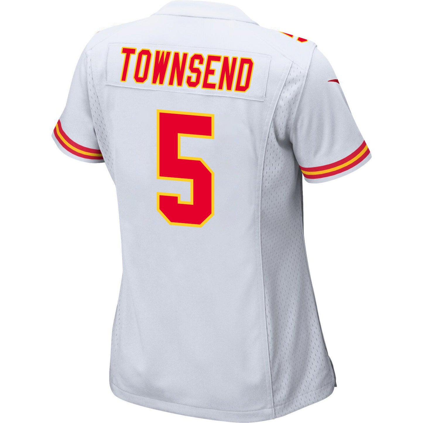 Tommy Townsend 5 Kansas City Chiefs Super Bowl LVIII Champions 4X Game Jersey – White JS4483