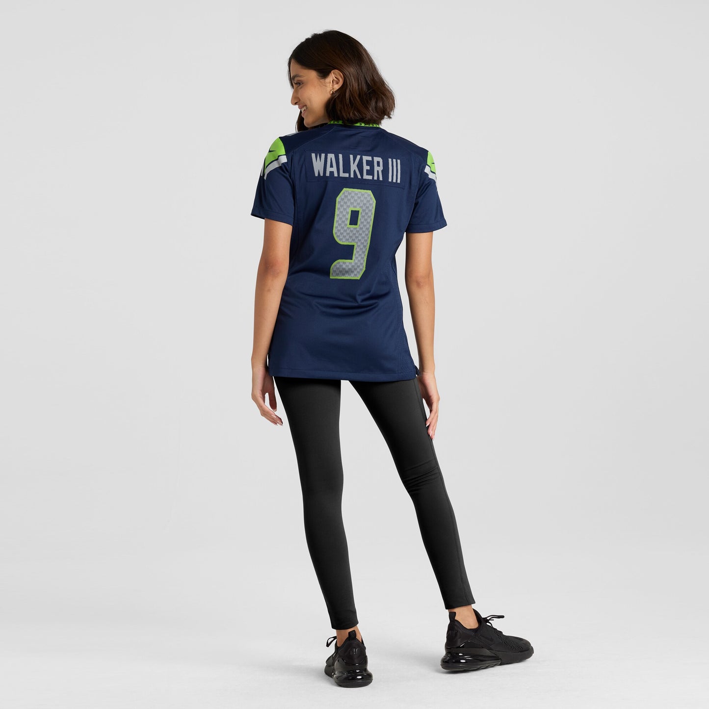 Seattle Seahawks Kenneth Walker III Navy Player Jersey JS4185