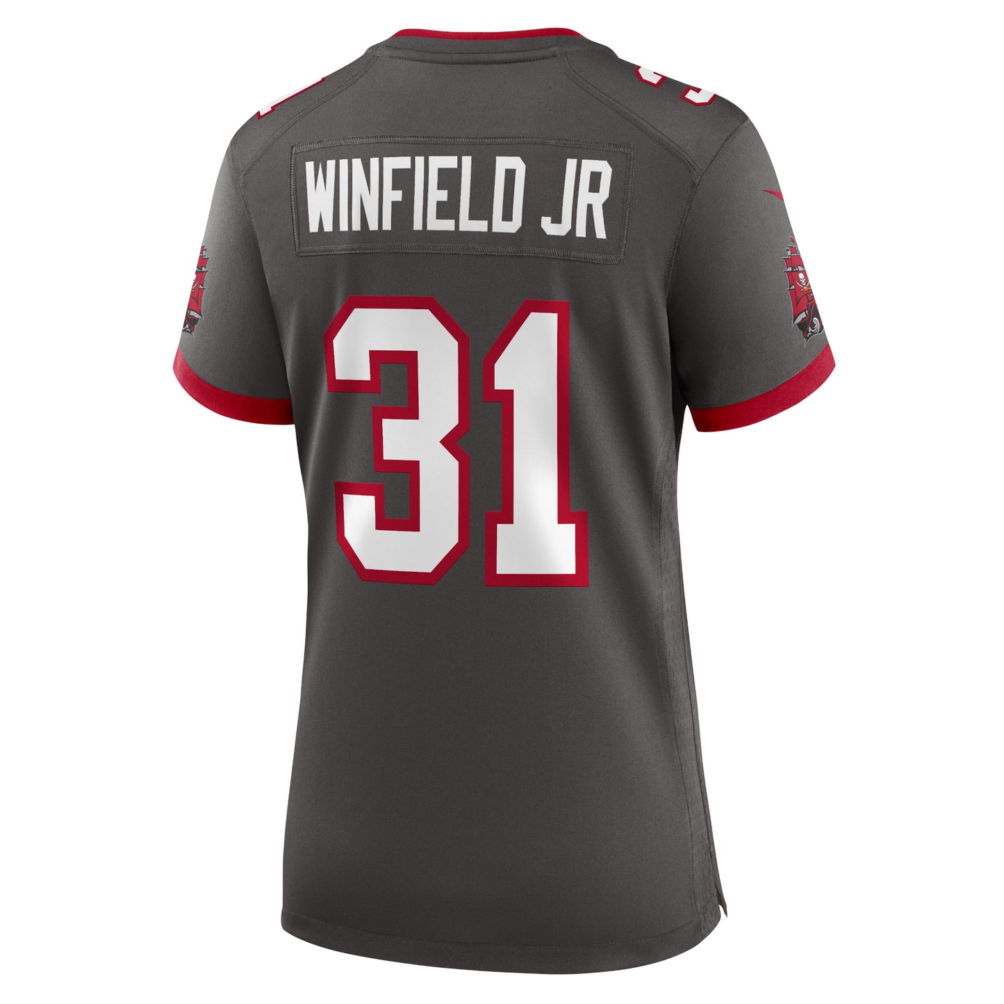 Tampa Bay Buccaneers Antoine Winfield Jr. Pewter Game Jersey JS3963