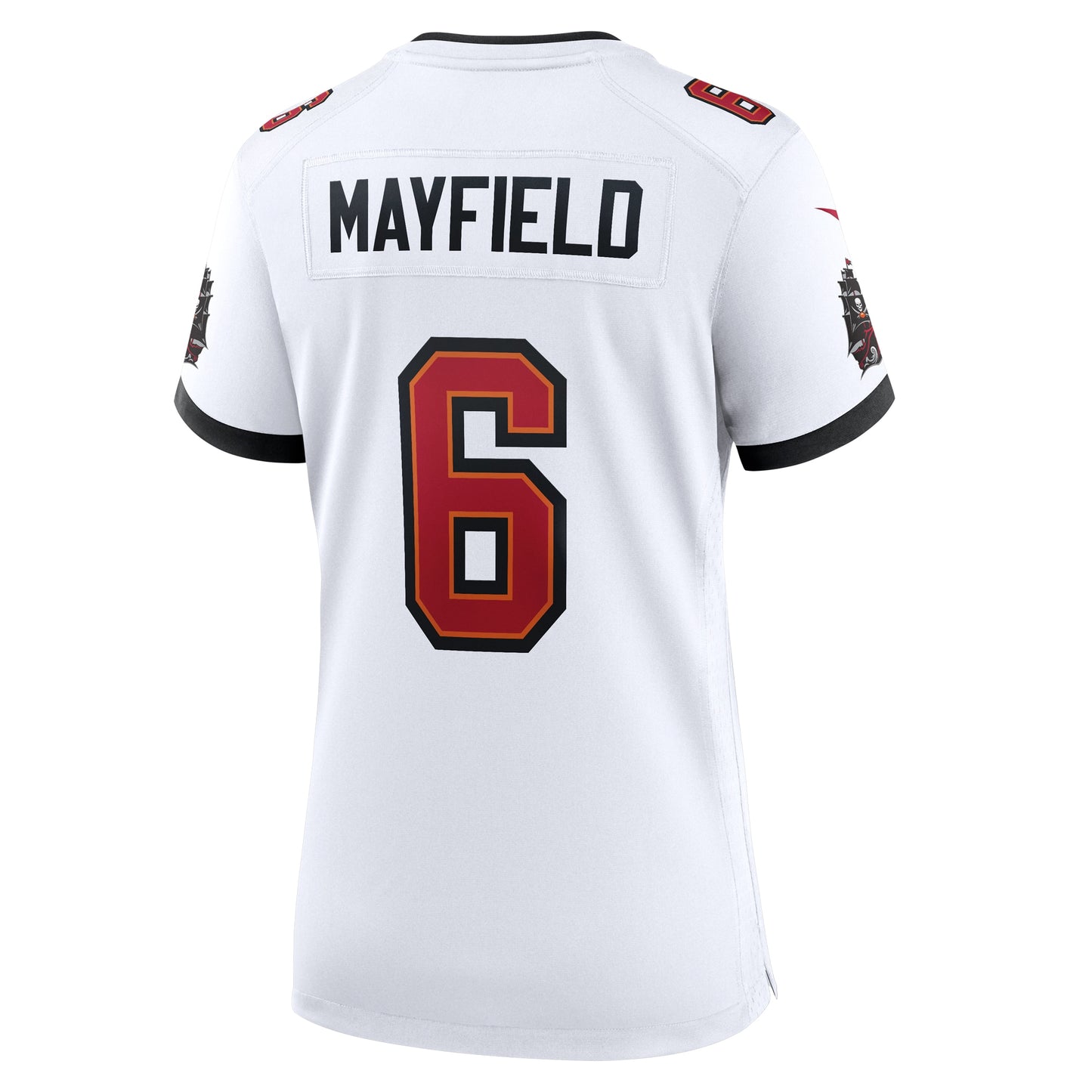 Tampa Bay Buccaneers Baker Mayfield White Away Game Jersey JS3621