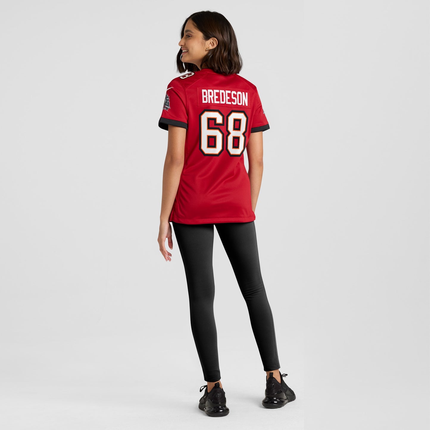 Tampa Bay Buccaneers Ben Bredeson Red Game Jersey JS5030