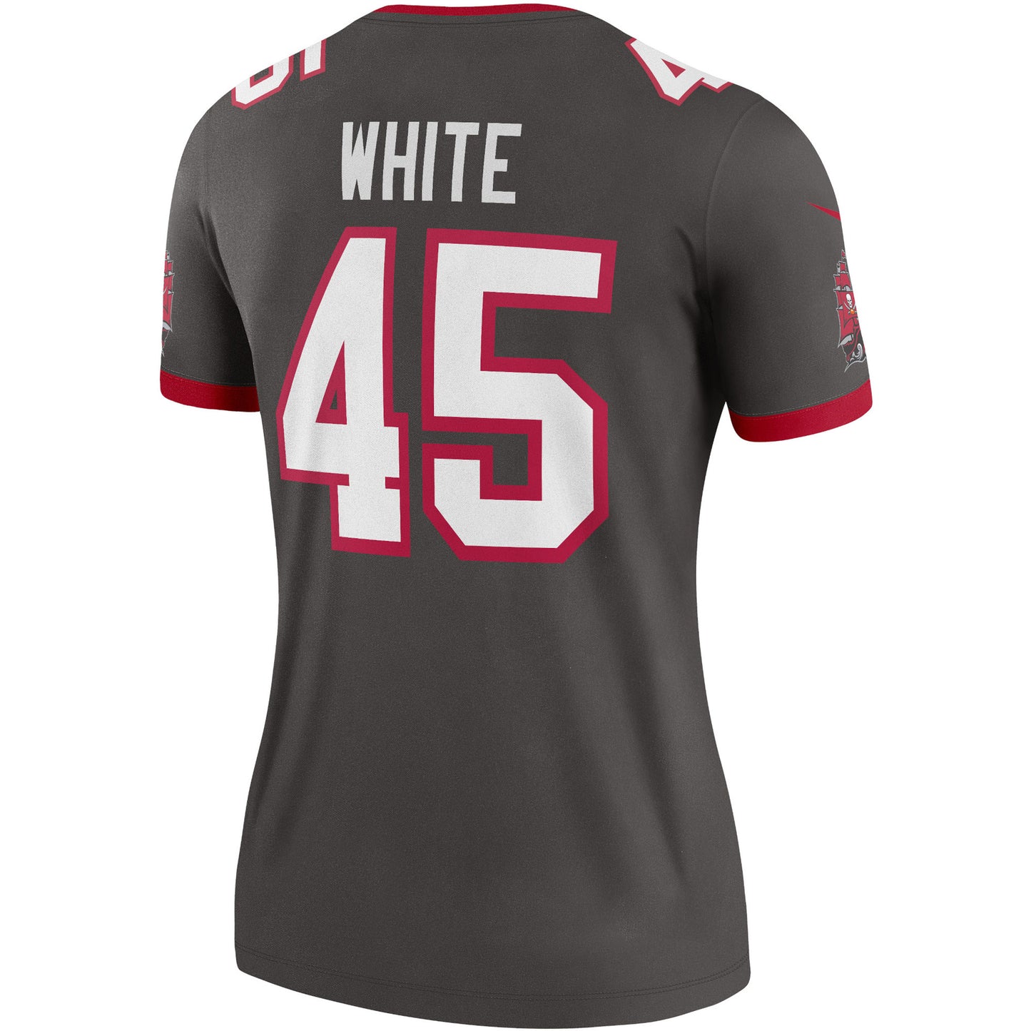 Tampa Bay Buccaneers Devin White Pewter Alternate Legend Player Performance Top JS7596 Jersey