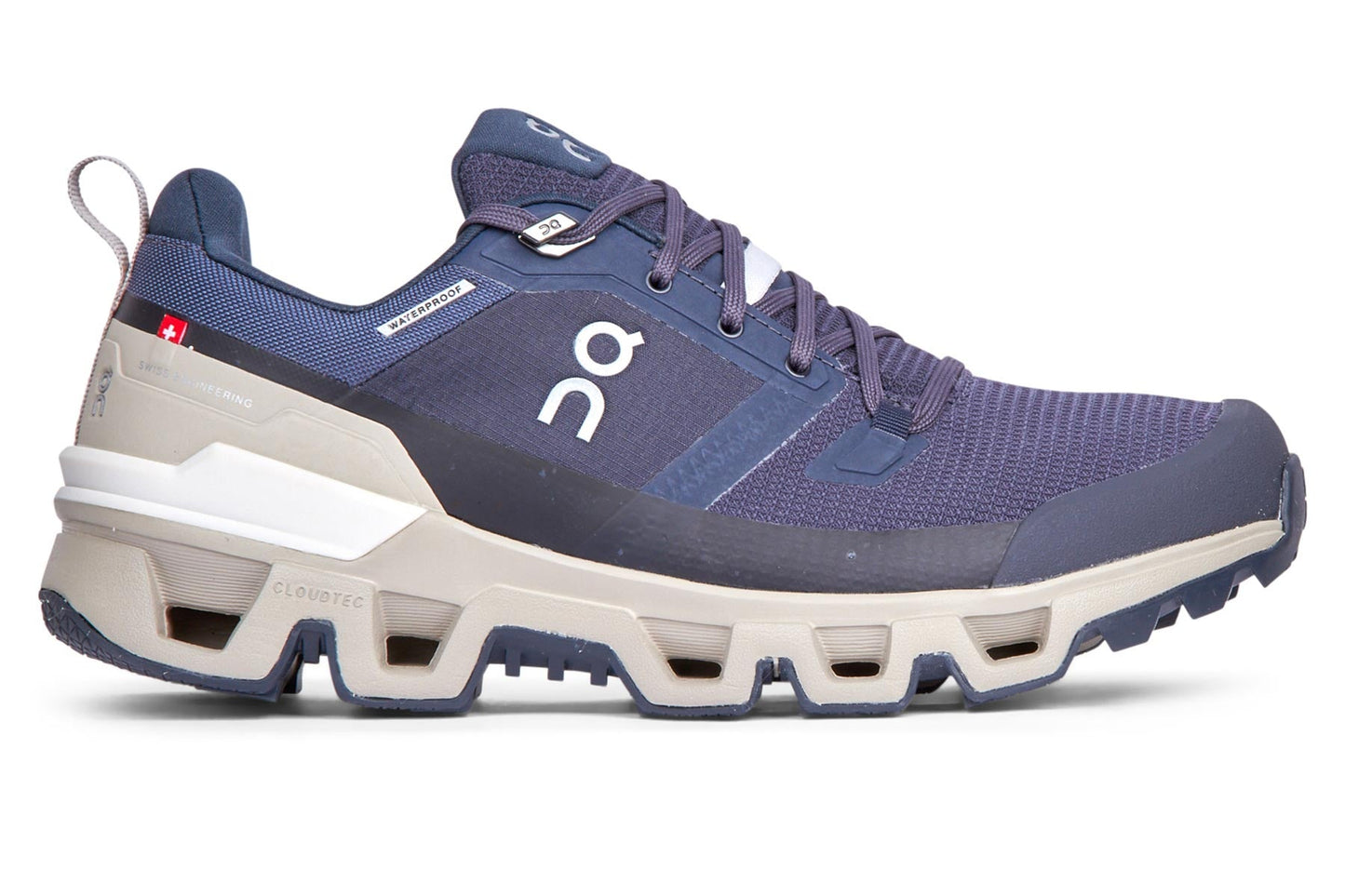 On Cloudwander Waterproof - Navy/Desert