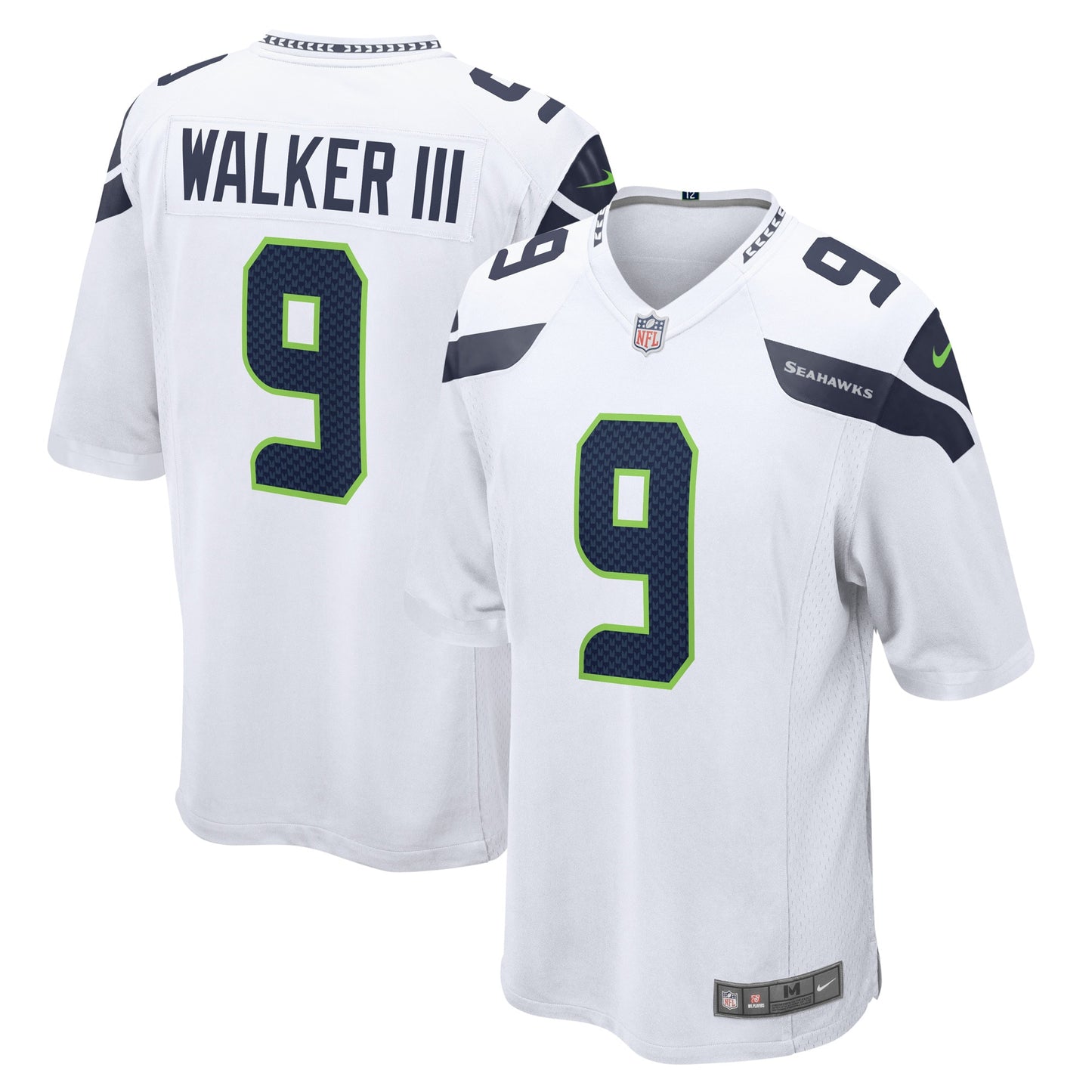 Seattle Seahawks Kenneth Walker III White Away Game Player Jersey JS5612