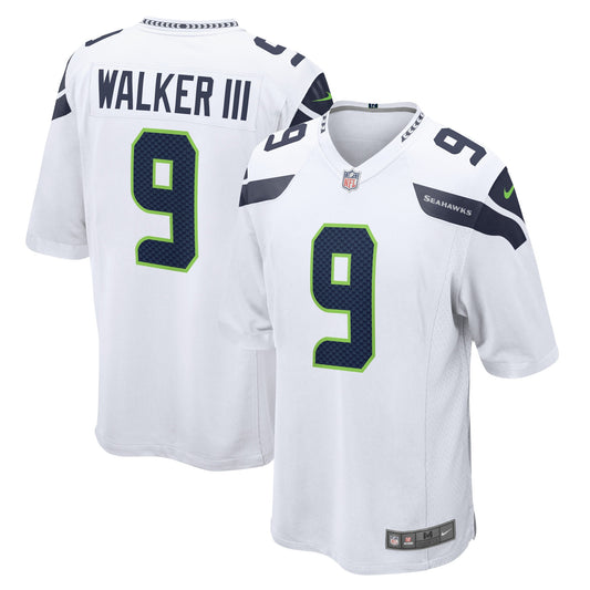 Seattle Seahawks Kenneth Walker III White Away Game Player Jersey JS5612
