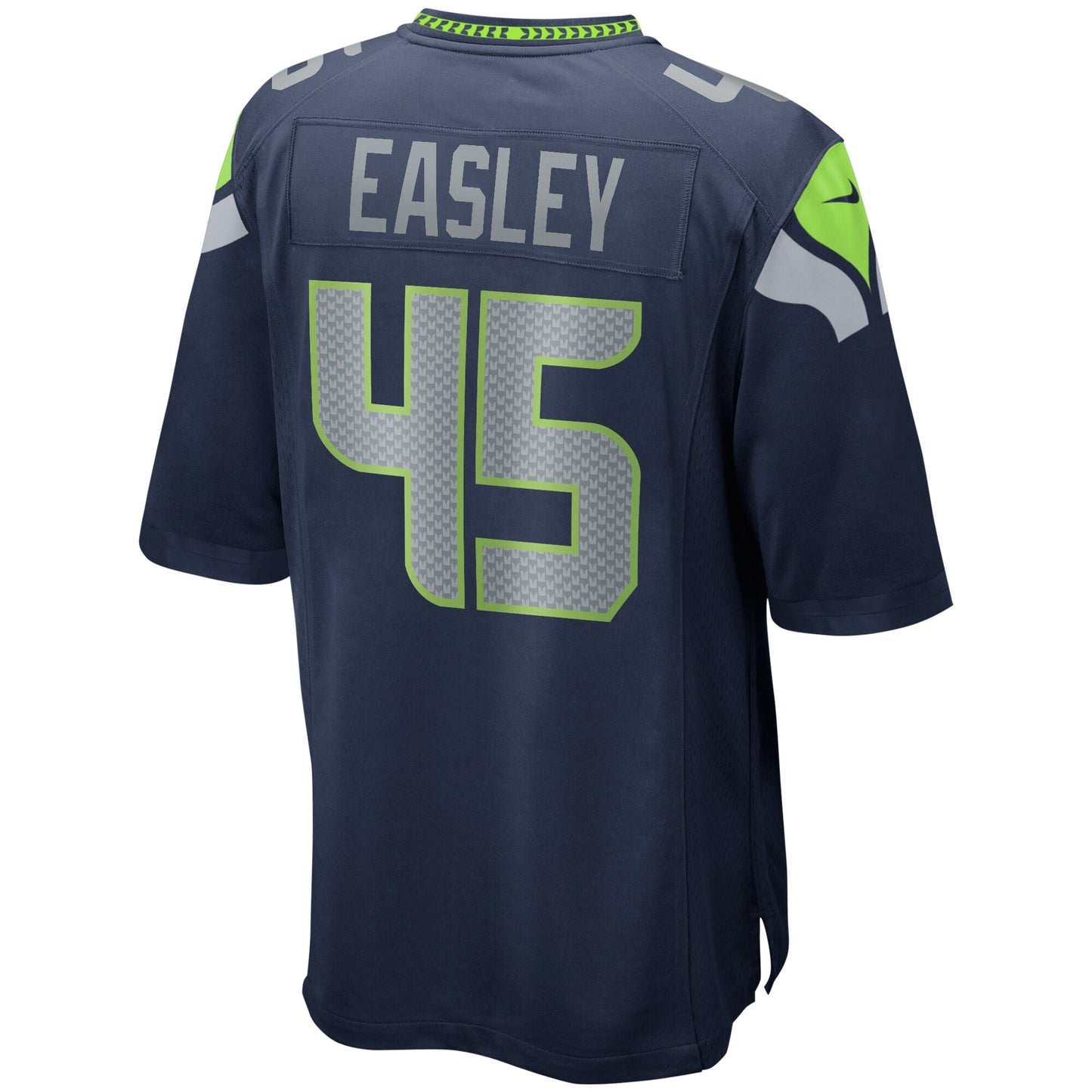Seattle Seahawks Kenny Easley College Navy Game Retired Player Jersey JS8031