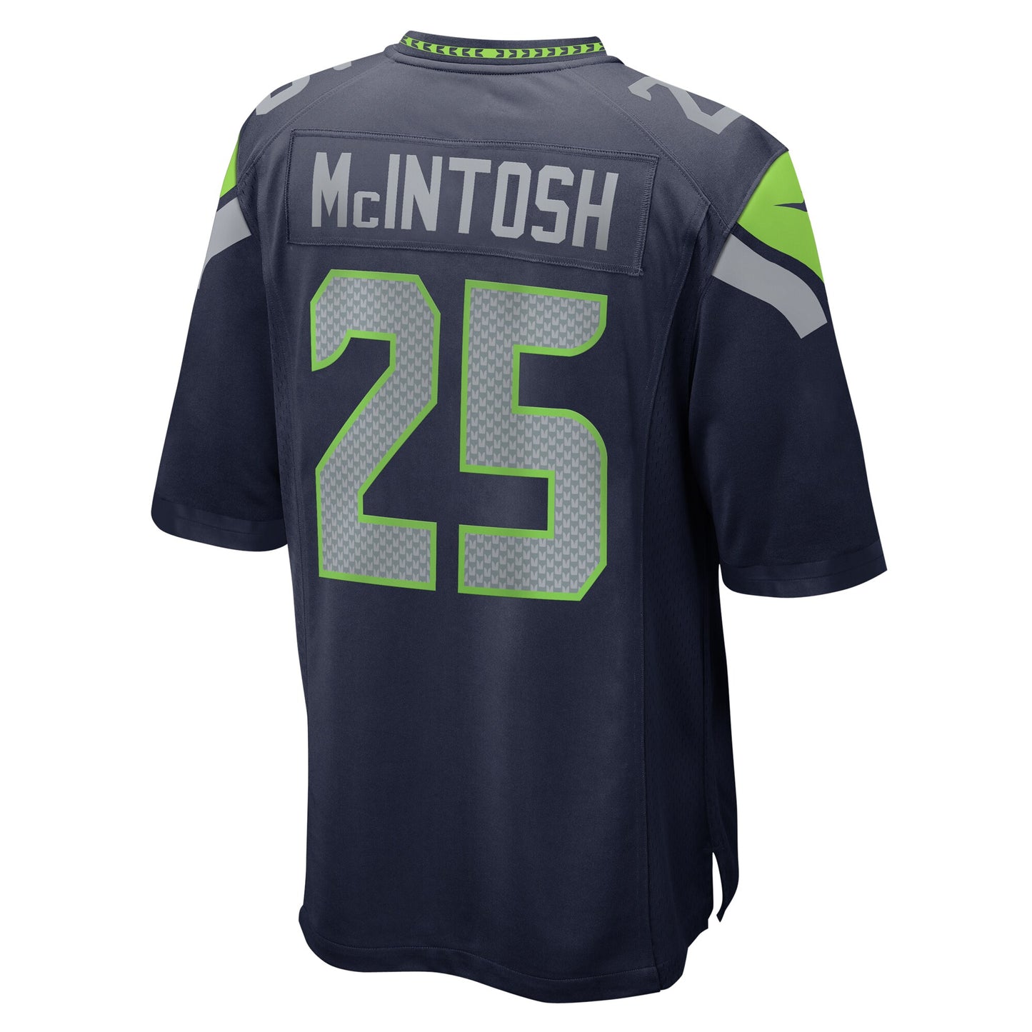 Seattle Seahawks Kenny McIntosh College Navy Game Jersey JS8296