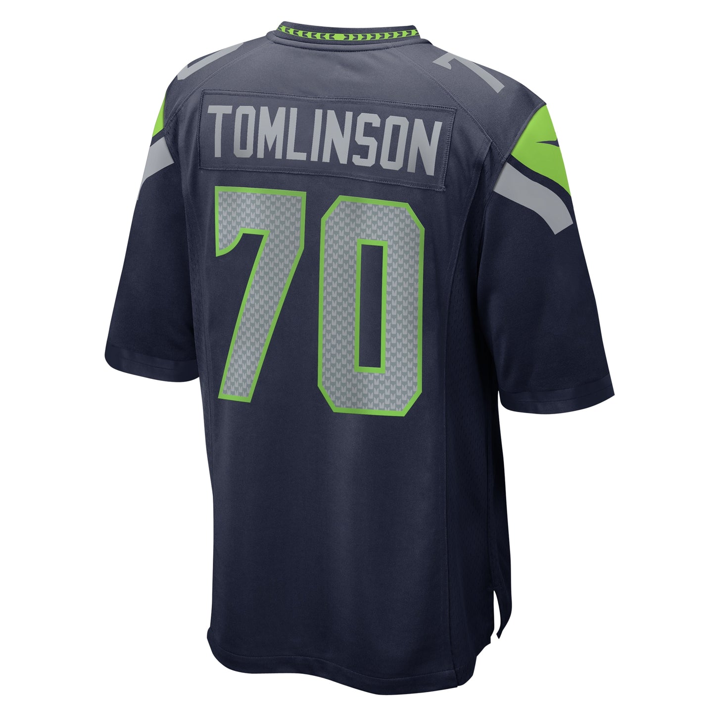 Seattle Seahawks Laken Tomlinson College Navy Game Jersey JS1733