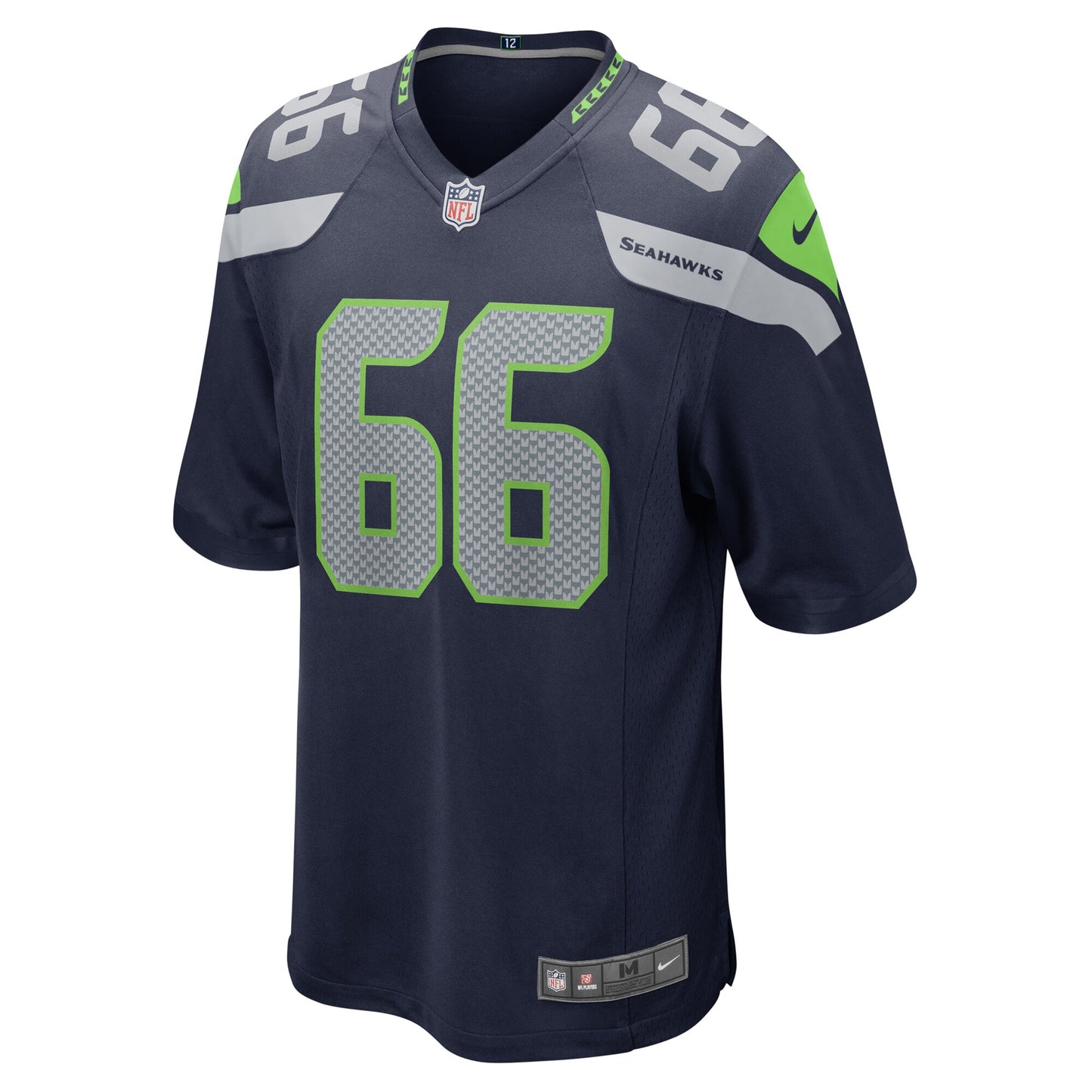 Seattle Seahawks McClendon Curtis College Navy Team Game Jersey JS7988
