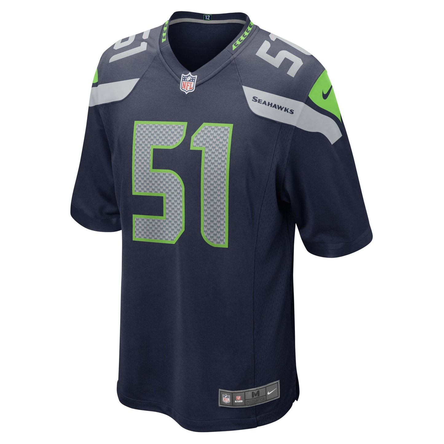 Seattle Seahawks Olusegun Oluwatimi College Navy Game Jersey JS4683