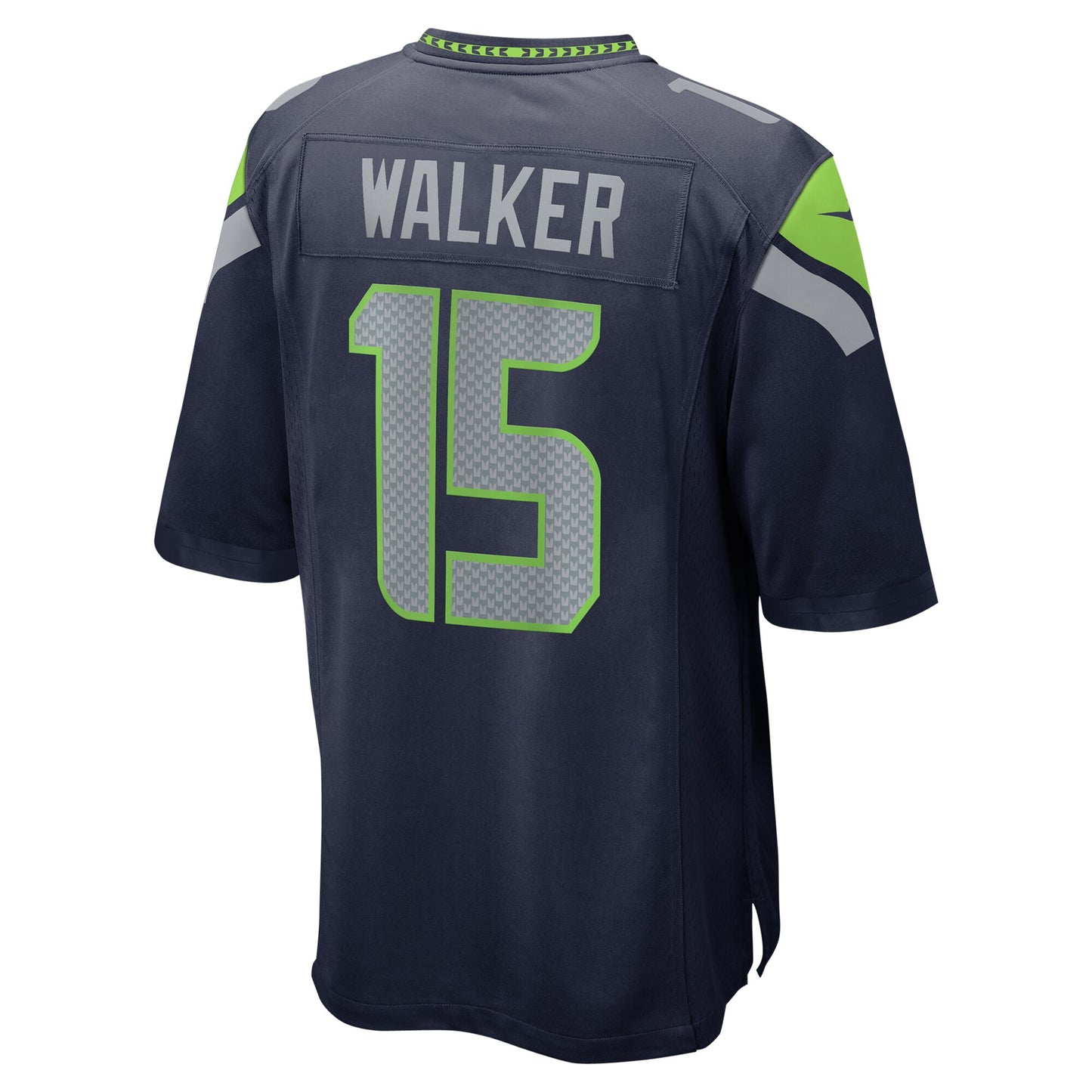 Seattle Seahawks P.J. Walker College Navy Game Jersey JS1165