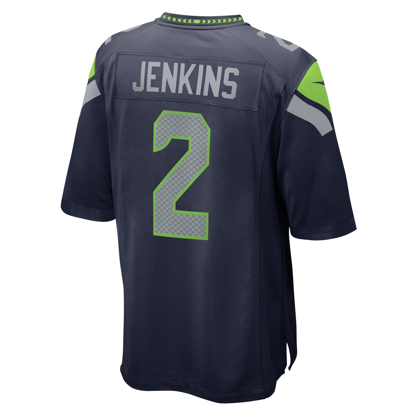 Seattle Seahawks Rayshawn Jenkins College Navy Game Jersey JS4990