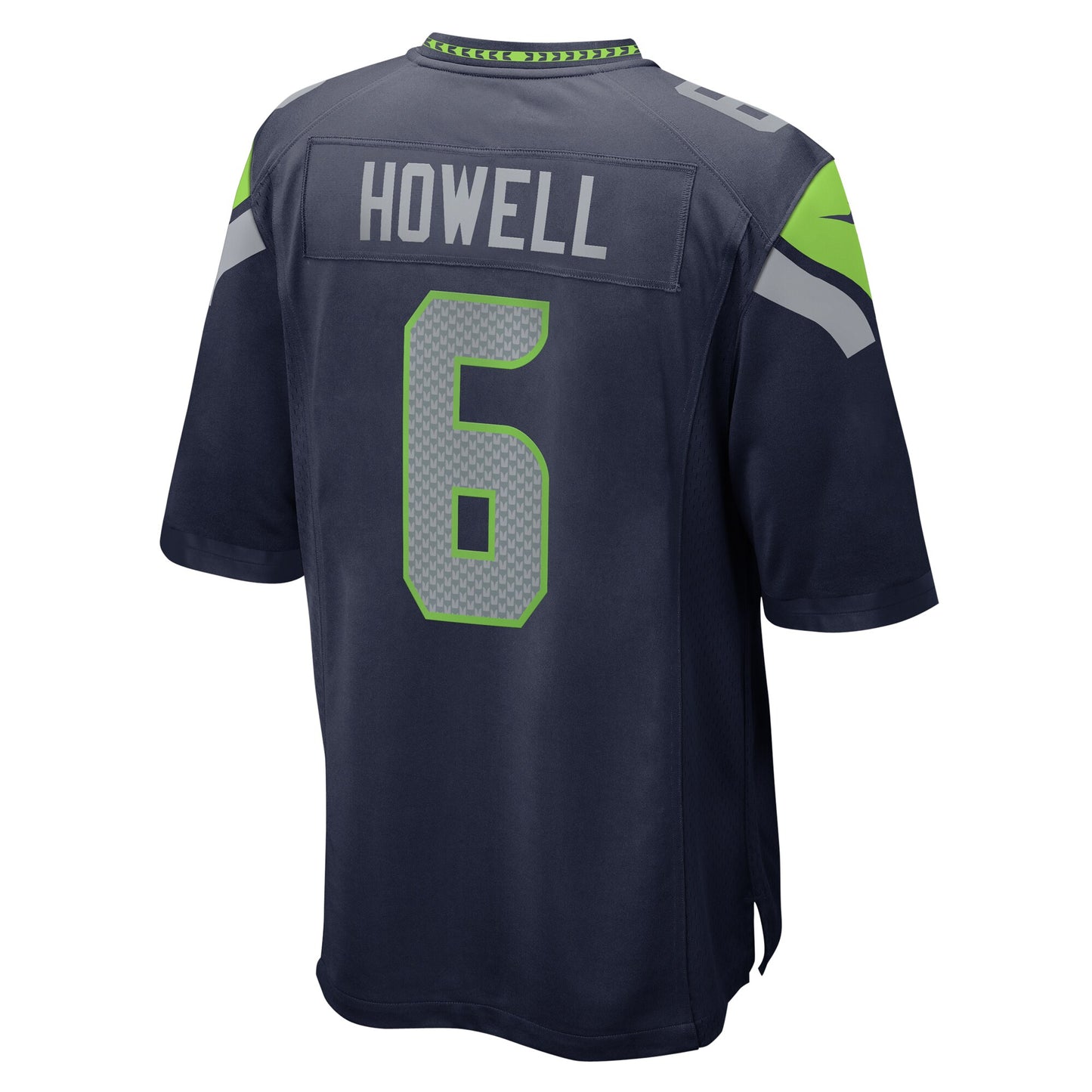 Seattle Seahawks Sam Howell College Navy Game Jersey JS9449
