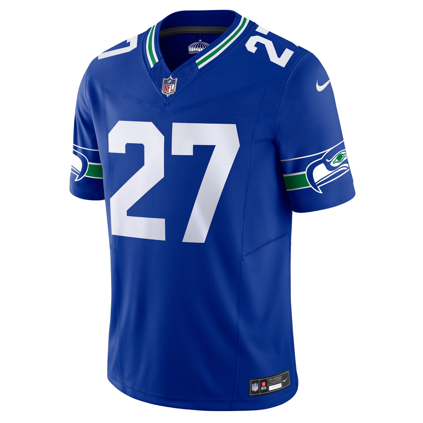 Seattle Seahawks Tariq Woolen Royal Alternate Vapor F.U.S.E. Limited Jersey JS5270