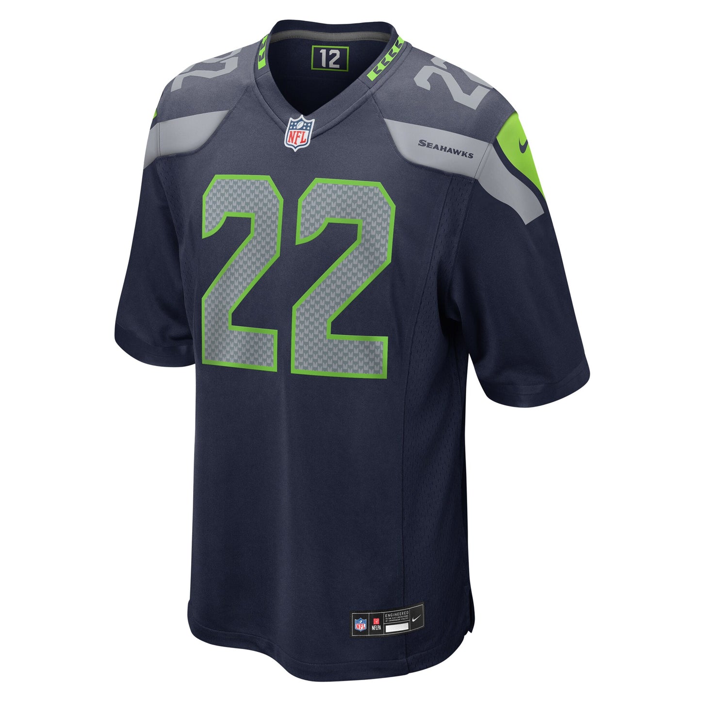 Seattle Seahawks Tre Brown College Navy Game Jersey JS4436