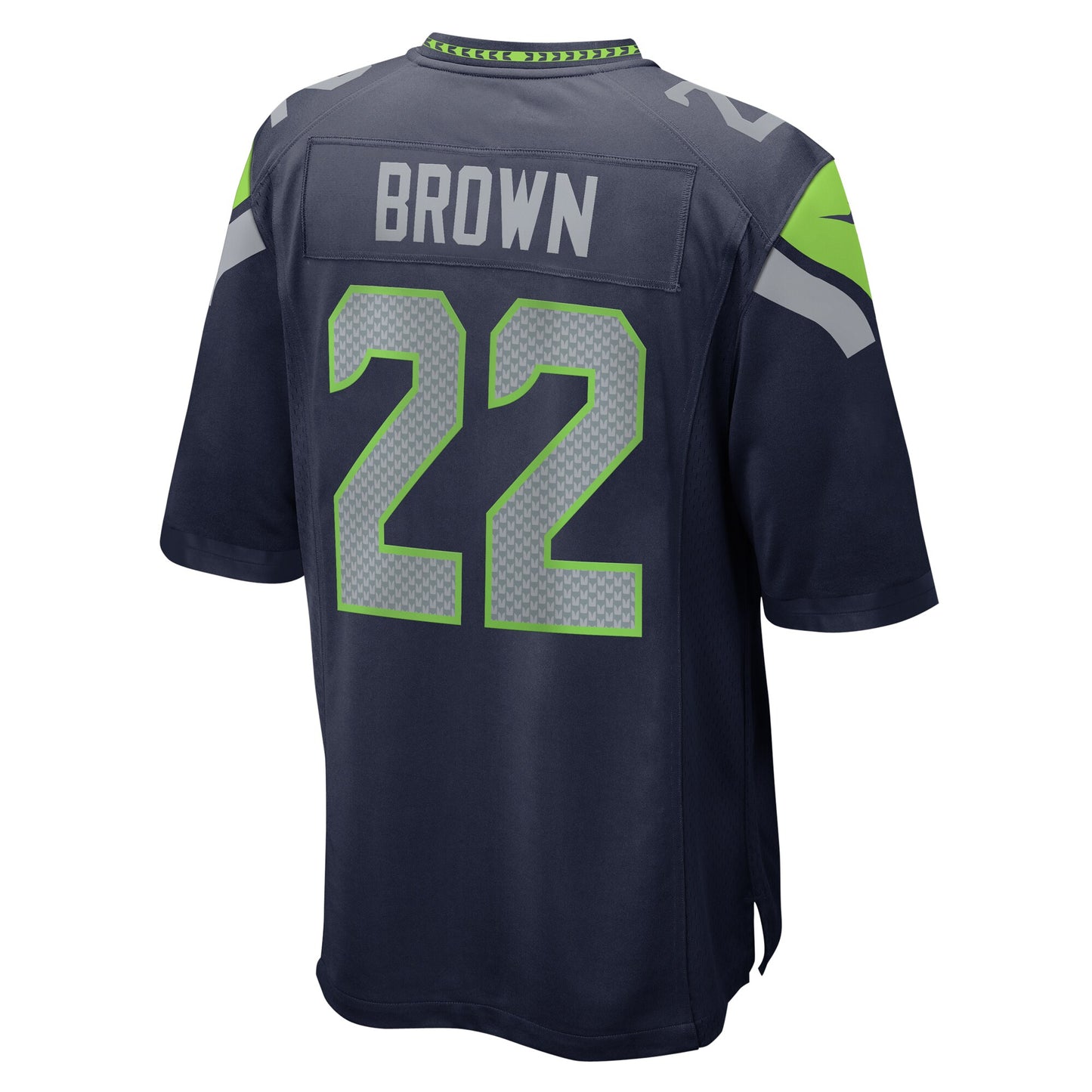 Seattle Seahawks Tre Brown College Navy Game Jersey JS4436