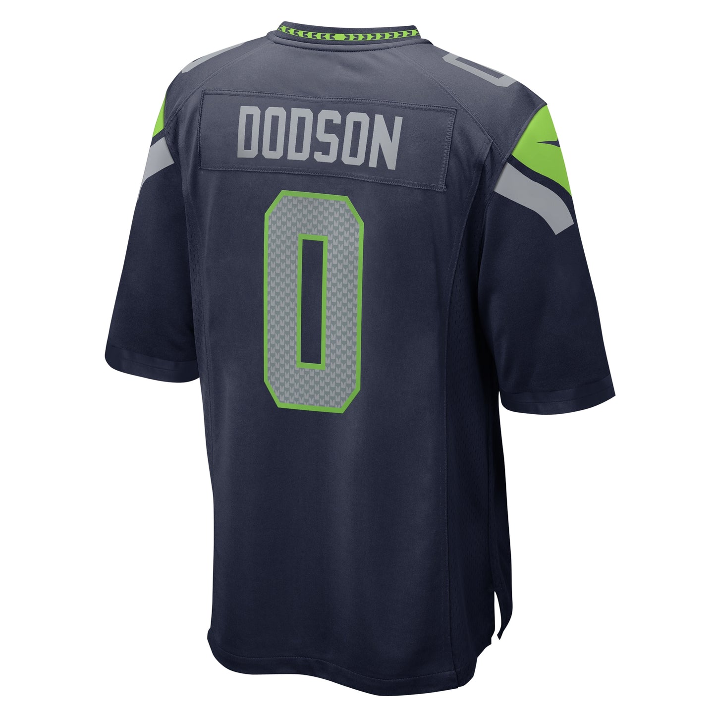 Seattle Seahawks Tyrel Dodson College Navy Game Jersey JS2687