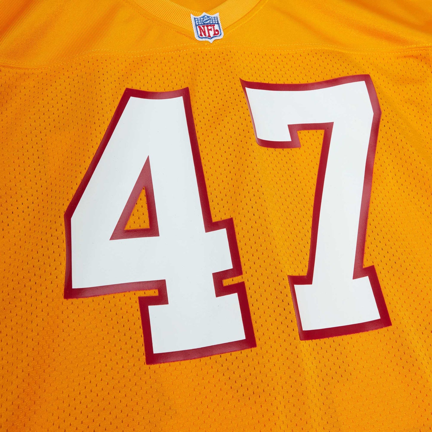 Tampa Bay Buccaneers 1993 John Lynch Mitchell & Ness Orange Throwback Retired Player Jersey JS3815