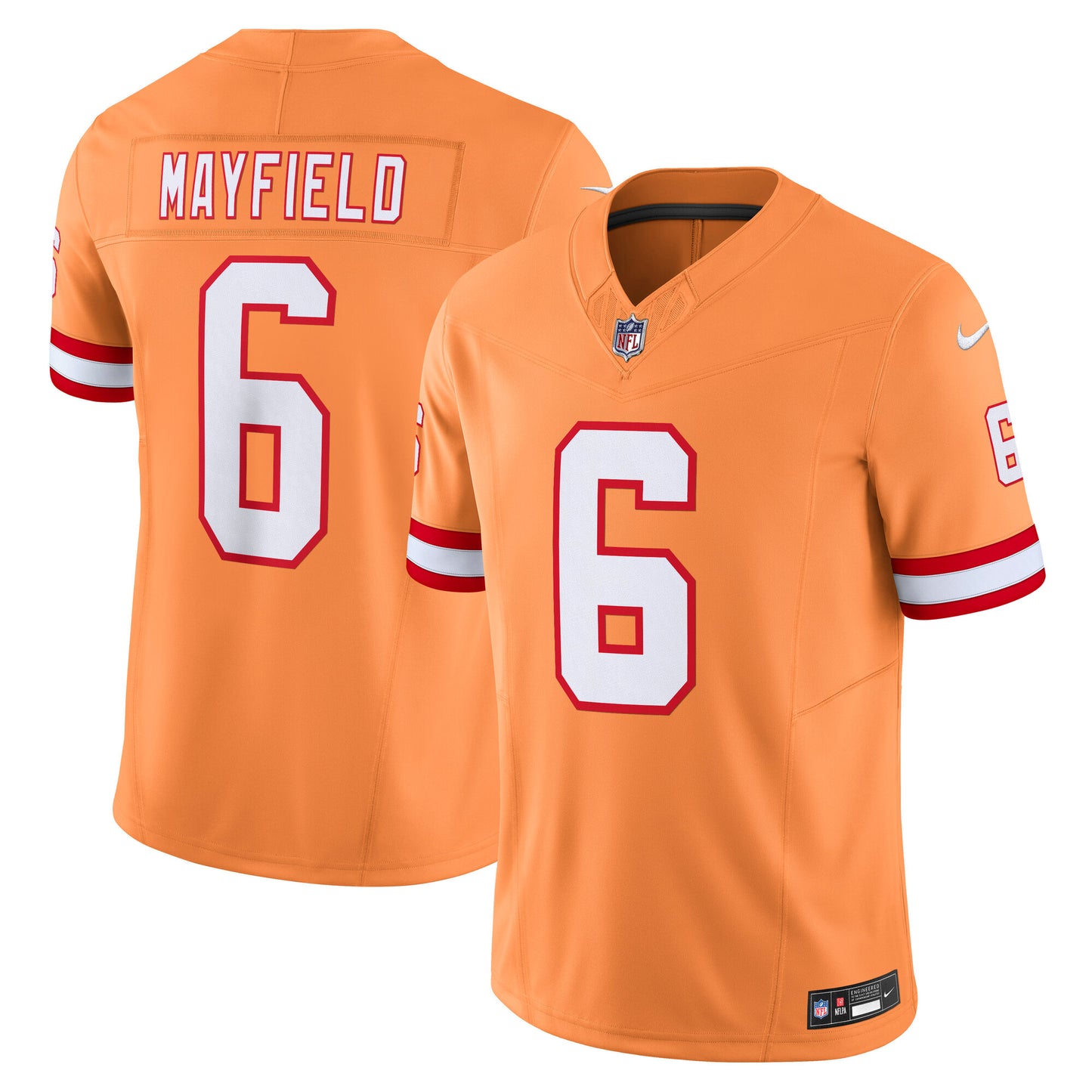 Tampa Bay Buccaneers Baker Mayfield Orange 2nd Alternate Vapor F.U.S.E. Limited Jersey JS1401