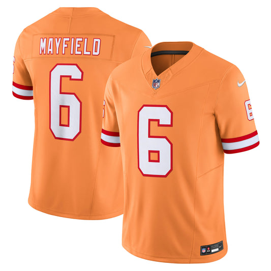 Tampa Bay Buccaneers Baker Mayfield Orange 2nd Alternate Vapor F.U.S.E. Limited Jersey JS1401