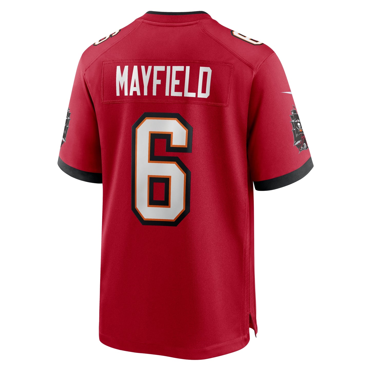 Tampa Bay Buccaneers Baker Mayfield Red Team Game Jersey JS3733
