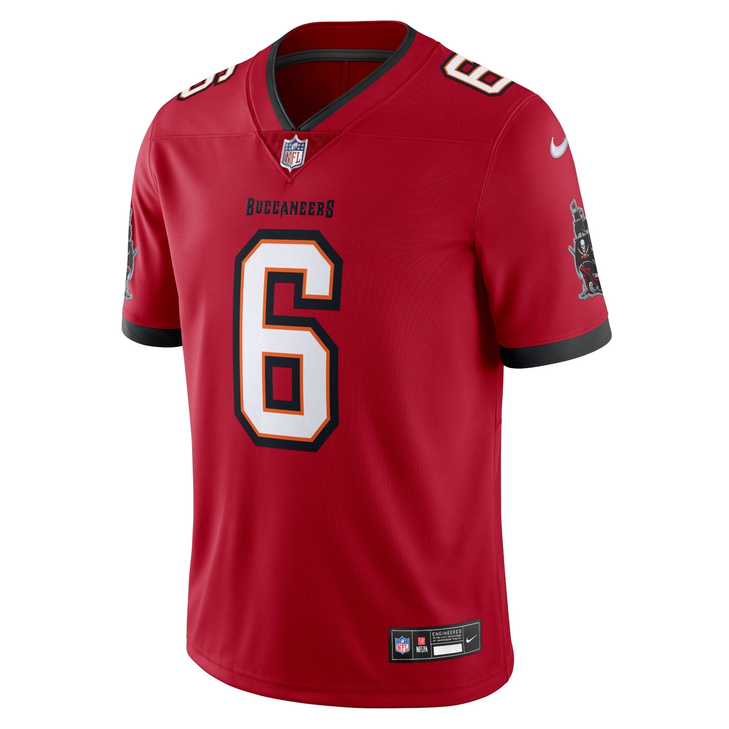 Tampa Bay Buccaneers Baker Mayfield Red Vapor Untouchable Limited Jersey JS6347