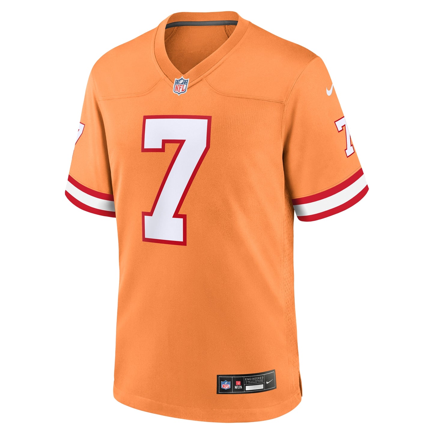 Tampa Bay Buccaneers Bucky Irving Orange Alternate Game Jersey JS7967