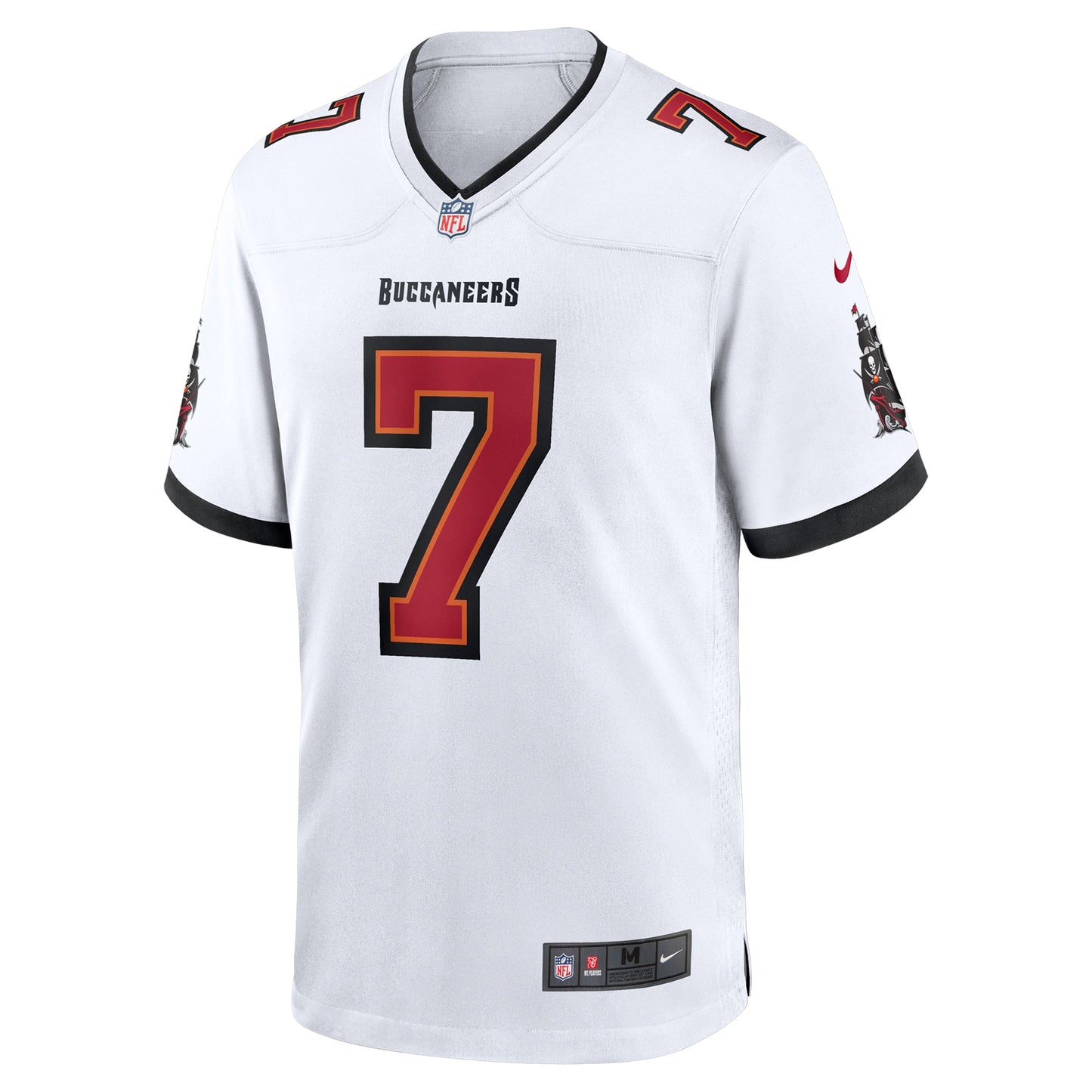 Tampa Bay Buccaneers Bucky Irving White Game Jersey JS4922