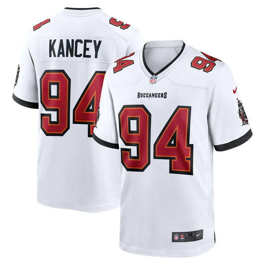 Tampa Bay Buccaneers Calijah Kancey White Game Jersey JS9315