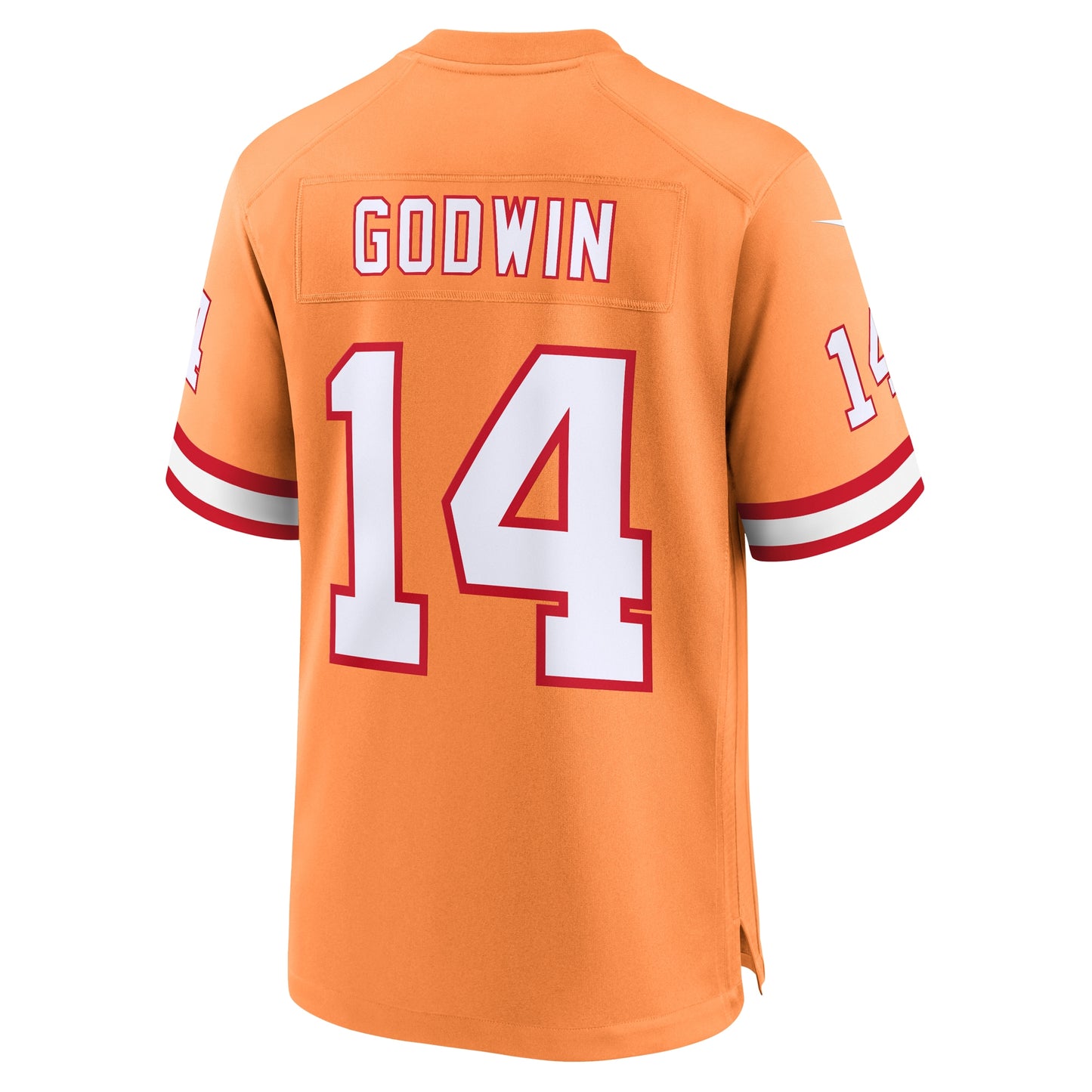 Tampa Bay Buccaneers Chris Godwin Orange Throwback Game Jersey JS7353