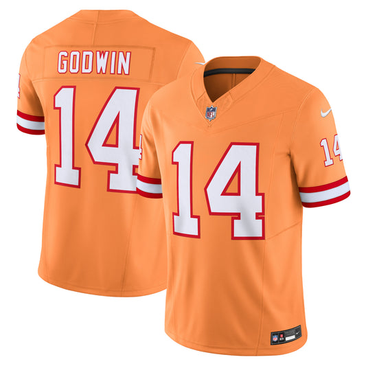Tampa Bay Buccaneers Chris Godwin Orange Vapor F.U.S.E. Limited Jersey JS9787
