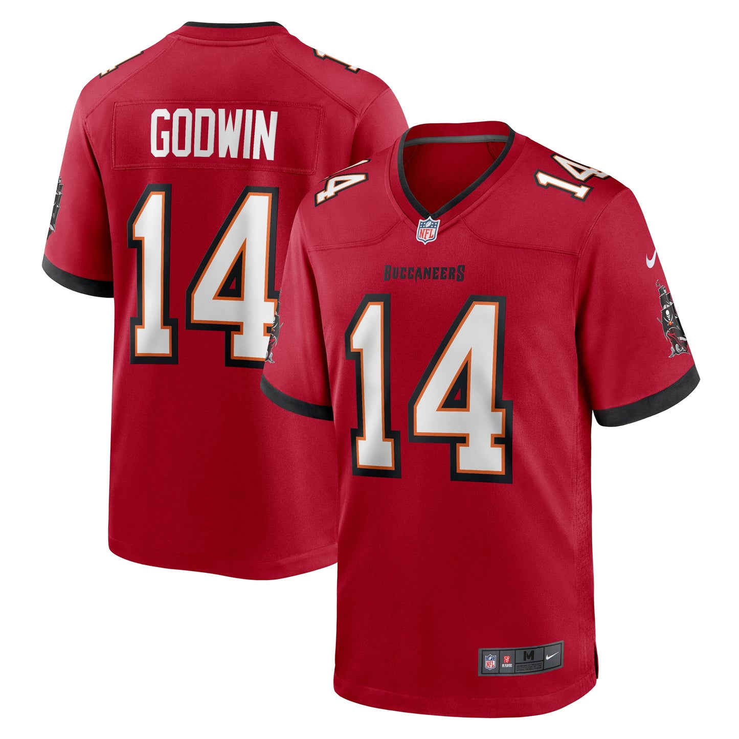 Tampa Bay Buccaneers Chris Godwin Red Game Jersey JS1961