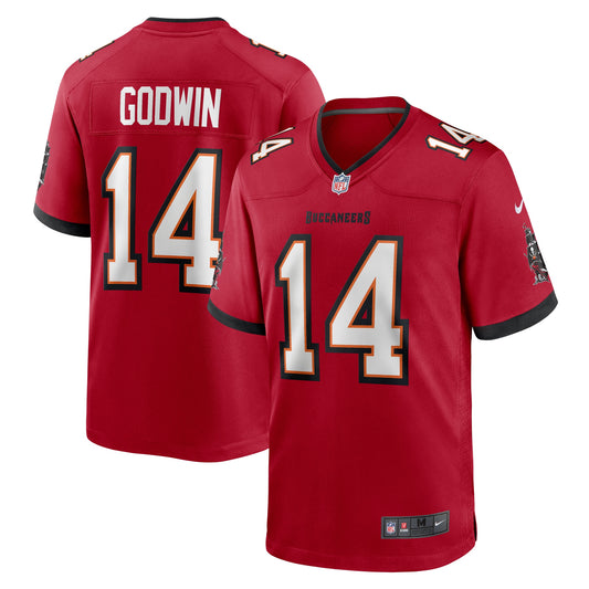 Tampa Bay Buccaneers Chris Godwin Red Game Jersey JS1961