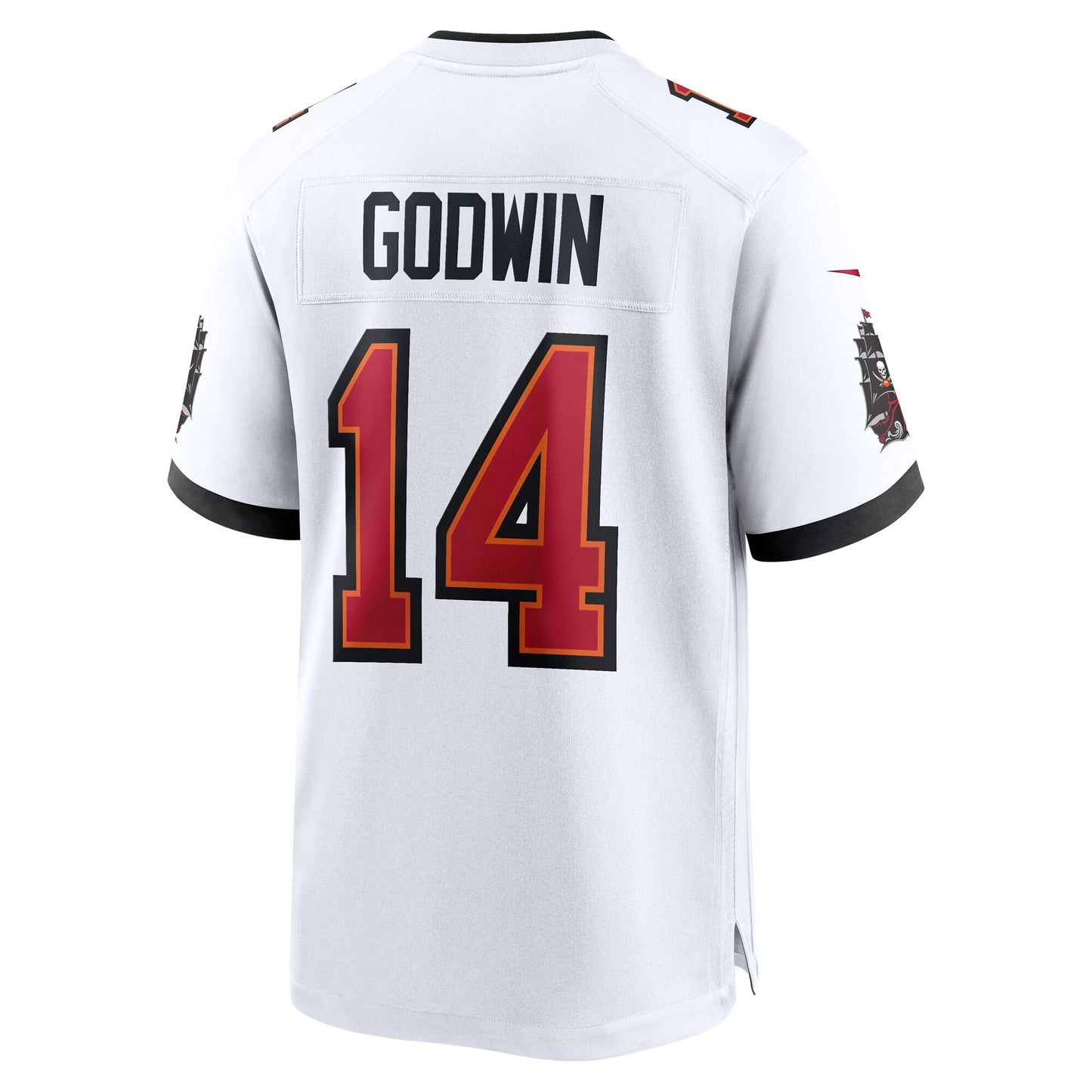 Tampa Bay Buccaneers Chris Godwin White White Game Jersey JS5813