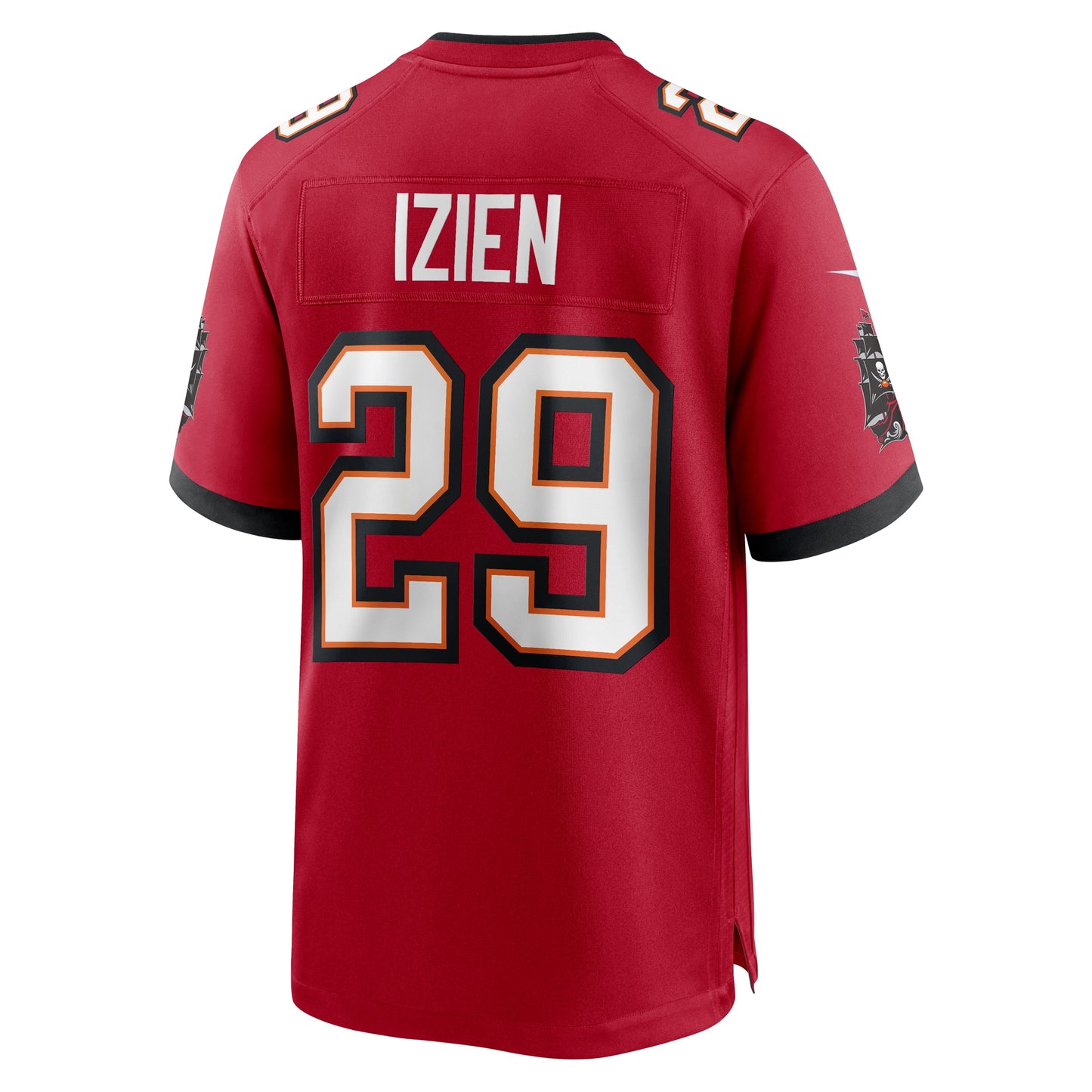 Tampa Bay Buccaneers Christian Izien Red Game Jersey JS5767
