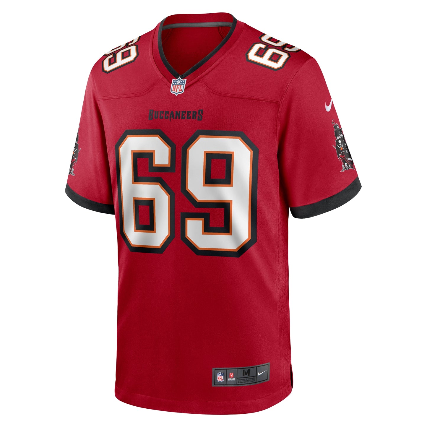 Tampa Bay Buccaneers Cody Mauch Red Game Jersey JS7320