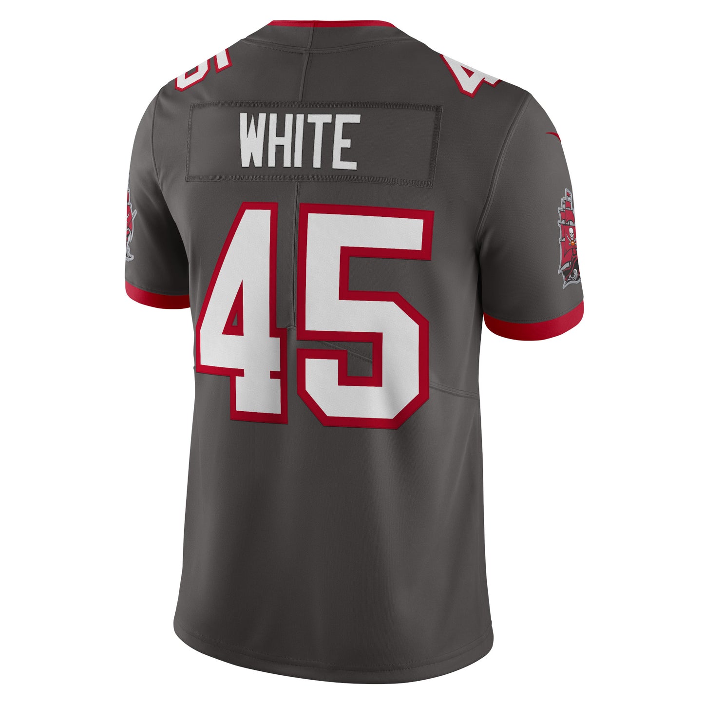 Tampa Bay Buccaneers Devin White Pewter Vapor Limited Jersey JS5811